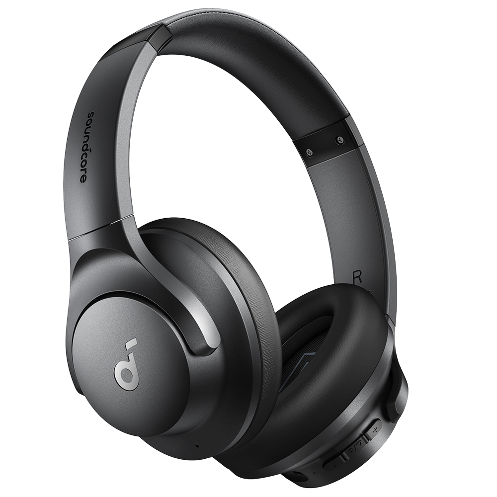 SOUNDCORE SNC-Q20I-B - Auriculares Inalámbricos Soundcore by Anker - 60 horas de reproducción - Hasta 90% Reducción Ruido - Carga rápida - Personalización via la app Soundcore - Color negro - imagen 1
