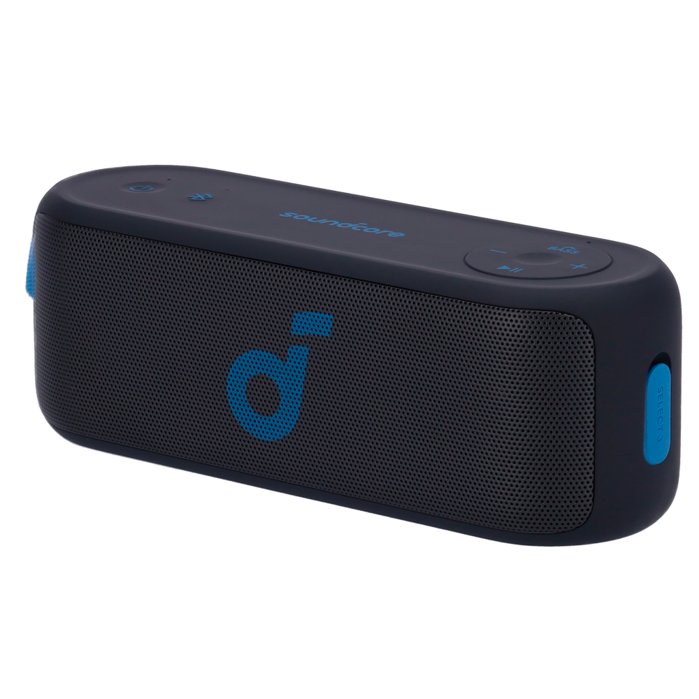 SOUNDCORE SNC-SELECT-3 - Altavoz portátil Select 3 Soundcore by Anker - 2 diafragmas estéreo 1.5" - Sonido de 16W - 20 Horas de Reproducción - Frecuencia del sonido 50Hz～40 KHz - Impermeable IPX7 | Color negro - imagen 1