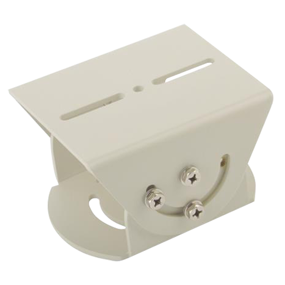 MARCA BLANCA SP6001 - Articulación Cardan universal - Giro vertical 85º - Dimensiones de la base: 80 (Al) x 126 (Ø) mm - Aluminio - Color blanco - imagen 1