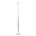 MARCA BLANCA SP75150 - Soporte de techo para cámaras - Soporte extensible - Longitud 75 ~ 150 cm - Diámetro de la base 105 mm - Metal - Color gris - imagen 1