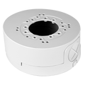 MARCA BLANCA SP941B-BOX - Caja de conexiones - Para cámaras domo - Apto para uso en exterior - Instalación en techo o pared - Pasador de cables - Color blanco | 42 (Al) x 106 (An) x 97 (Fo) mm