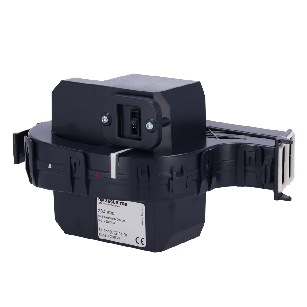 SECURITON SSD1030 - Securiton - Sensor de humo para gama ASD200 - Filtro CS integrado (Separador Centrífugo) - Filtro de pelusas electrónico - Necesario para toda la gama ASD200 - Detección ultra temprana: umbral de 0,01 %/m - imagen 1