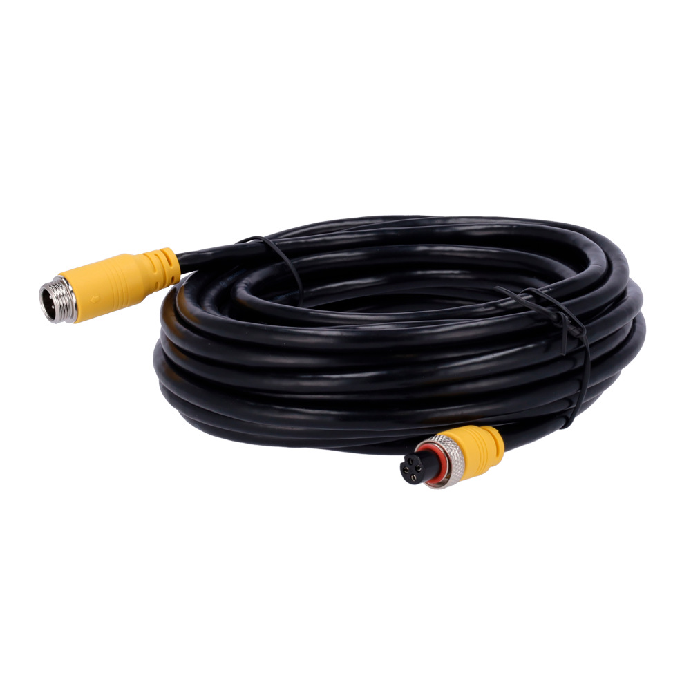 STREAMAX ST-4PIN-AHD-70 - Streamax - Cable para cámaras AHD - Conector M12 aviación - 4 Pines - Longitud 7m - Hembra - Hembra - imagen 1