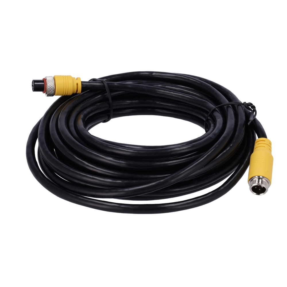 STREAMAX ST-4PIN-EXTEND-70 - Streamax - Cable para cámaras AHD - Conector M12 aviación - 4 Pines - Longitud 7m - Hembra - Hembra - imagen 1
