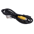 STREAMAX ST-6PIN-POWER-RJ45 - Streamax - Cable 6PIN a RJ45+DC 12V - Longitud 15cm - Compatible cámaras IP con conector de aviación 6PIN - imagen 1