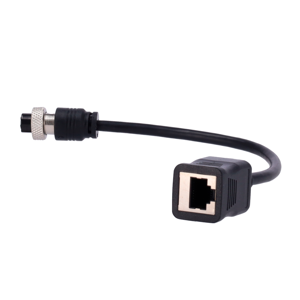 STREAMAX ST-6PINFEMALE-RJ45 - Streamax - Conversor 6PIN hembra a RJ45 hembra - Longitud 15cm - imagen 1