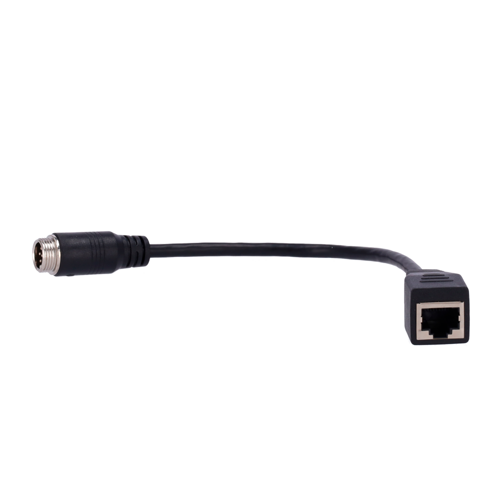 STREAMAX ST-6PINMALE-RJ45 - Streamax - Conversor 6PIN macho a RJ45 hembra - Longitud 15cm - imagen 1