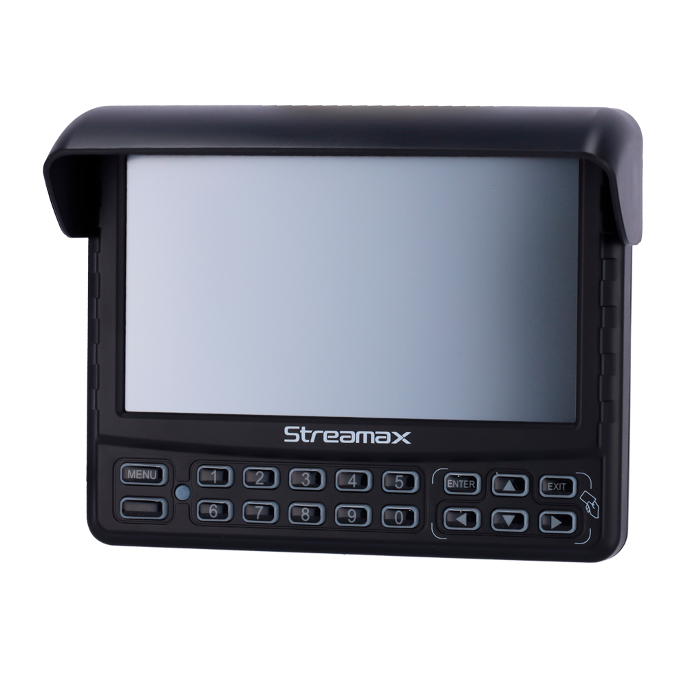 STREAMAX ST-DISPLAY-CP4 - Streamax - Monitor 7" táctil - Resolución 800x400 - Altavoces integrados - Compatible con grabadores Streamax - Apto para embarcar en vehículo - imagen 1