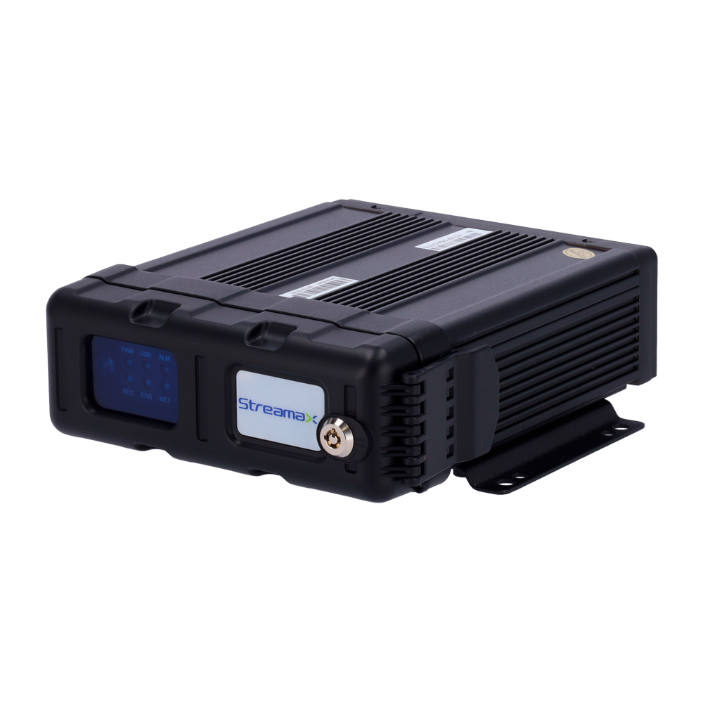 STREAMAX ST-M1N-TKH0401 - Streamax - Videograbador 4CH AHD + 1CH IP - Resolución hasta 1080P - Audio bidireccional - Posicionamiento GPS - Comunicación 4G y WiFi - imagen 1