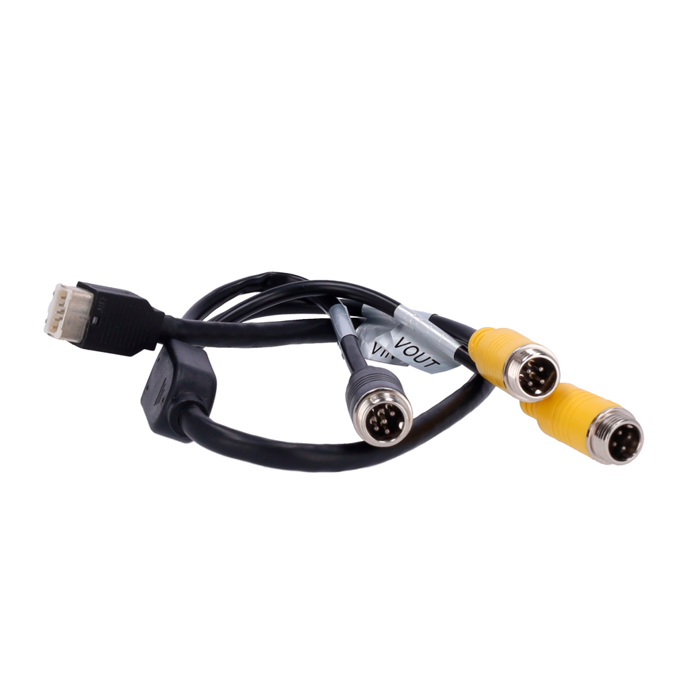 STERAMAX ST-VIDEOCABLE-ADPLUS - Streamax - Cable de vídeo para ST-ADPLUS20 - 1 Conector cámara AHD - 1 Conector cámara IP - 1 conector para salida de vídeo - imagen 1