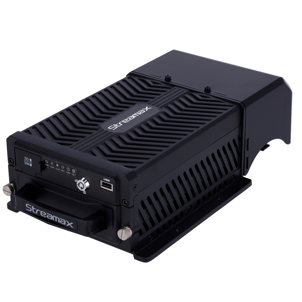 STREAMAX ST-X3N-PRO-PTH0404-GPS4GW - Streamax - Grabador NVR para embarcar en vehículo - 4 CH AHD y 4 CH IP / Compresión H.265/H.264 - Resolución máxima 1080p - Comunicación 4G | GPS | Alarmas - Admite 1 HDD 2.5" - imagen 1