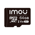 IMOU ST2-64-S1-IMOU - Tarjeta microSD Imou - Capacidad 64 GB - Clase 10 | Velocidad R/W: 95/38 MB/s - Ciclos E/P: hasta 500 - Cámaras Home, Smartphones, Tablets - imagen 1