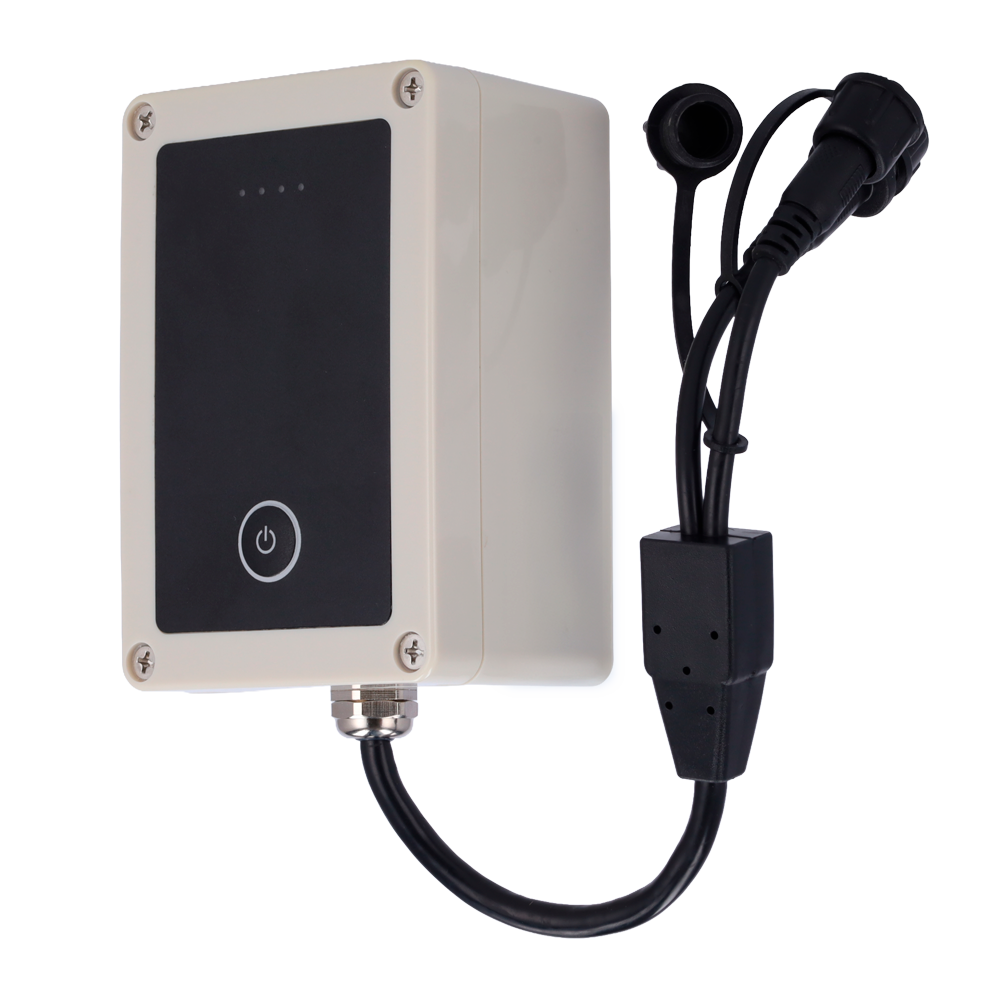MARCA BLANCA STK-AC594 - Power bank para cámaras inalámbricas - Conector Jack DC 12V - Capacidad 25000mA/3.6V - Protección IP66K - Soporte magnético - imagen 1