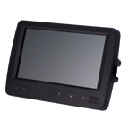 MARCA BLANCA STK-HD140 - Monitor táctil resistente al agua IP 66 - Soporta 4 cámaras con conector M12 - 5 entradas de alarma cableada - Líneas de parking digitales regulable - Altavoz integrado - Rango de voltaje 10 ~32V - imagen 1
