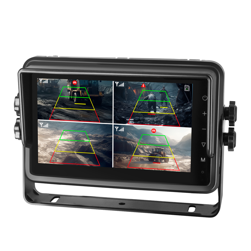 MARCA BLANCA STK-HD277 - Pantalla táctil 7 pulgadas con grabador - Soporta 4 canales AHD - Detección por IA integrada - Protección IP66 - 4 entradas de audio - 5 entradas de alarma - imagen 1