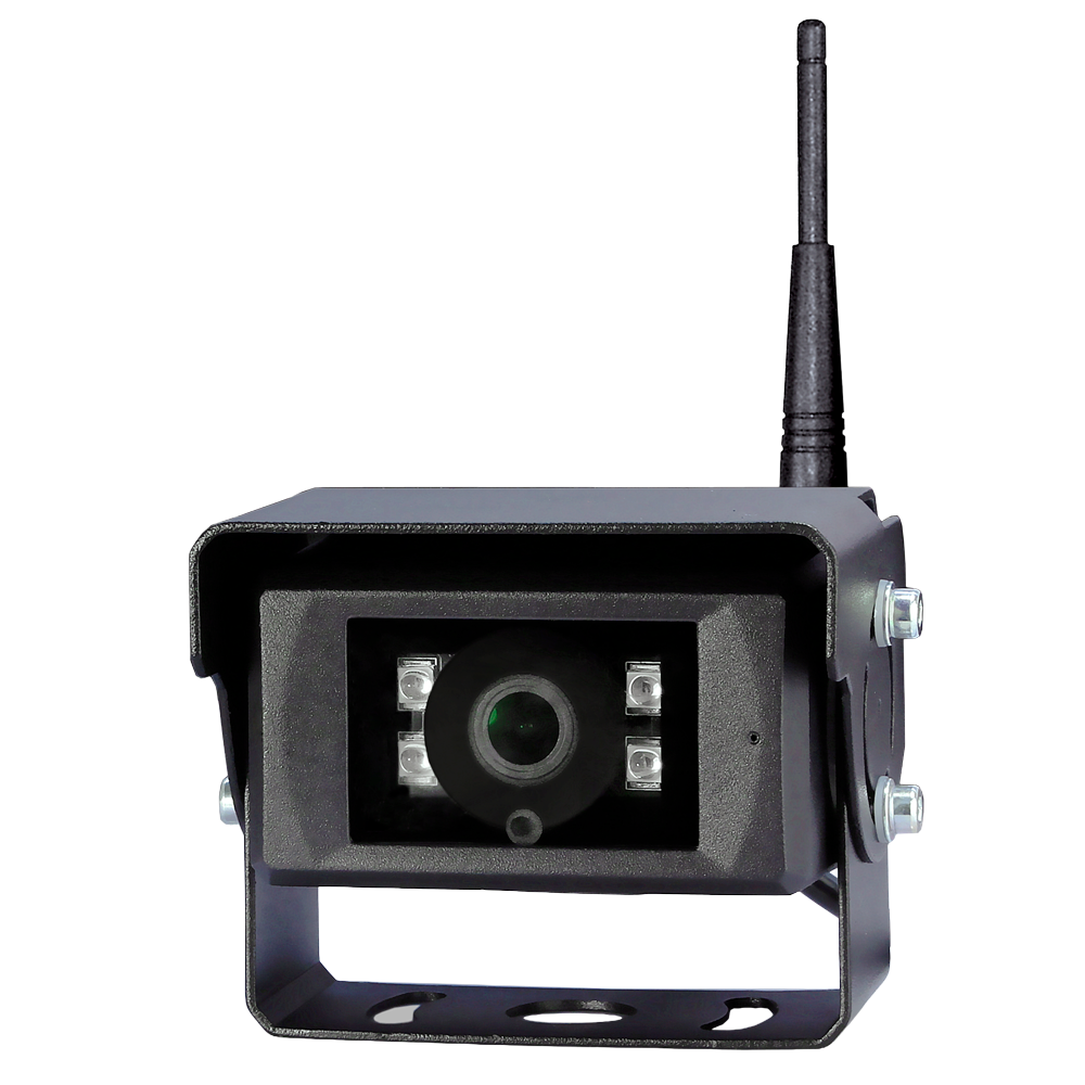 MARCA BLANCA STK-HDW871 - Cámara inalámbrica para automoción - Protección IP69K - Resolución 2MPx - Visión nocturna 4 IR hasta 8~10m - Alimentación 10V ~32V - Anti-vibración ISO 16750-3 (5.9G)
