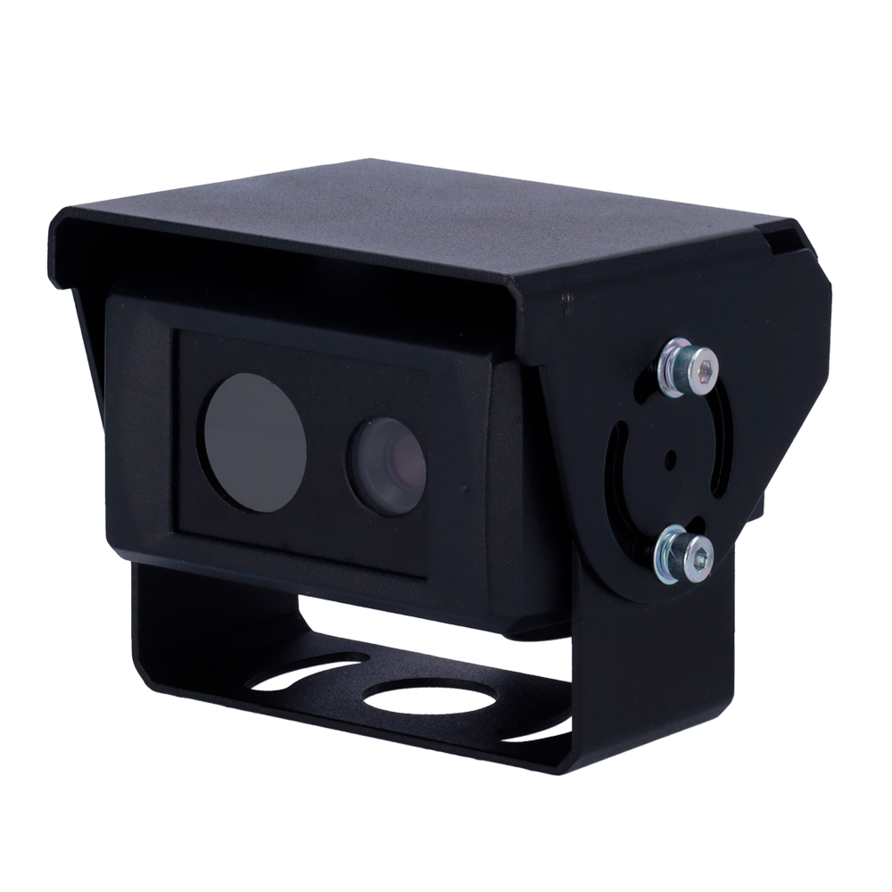 MARCA BLANCA STK-TC639-T3 - Cámara térmica con detección de colisión - Rango de detección térmico 50m - Resistente al agua IP69K - Cámara dual visible y térmica - Conector M12 de 4 pines - imagen 1