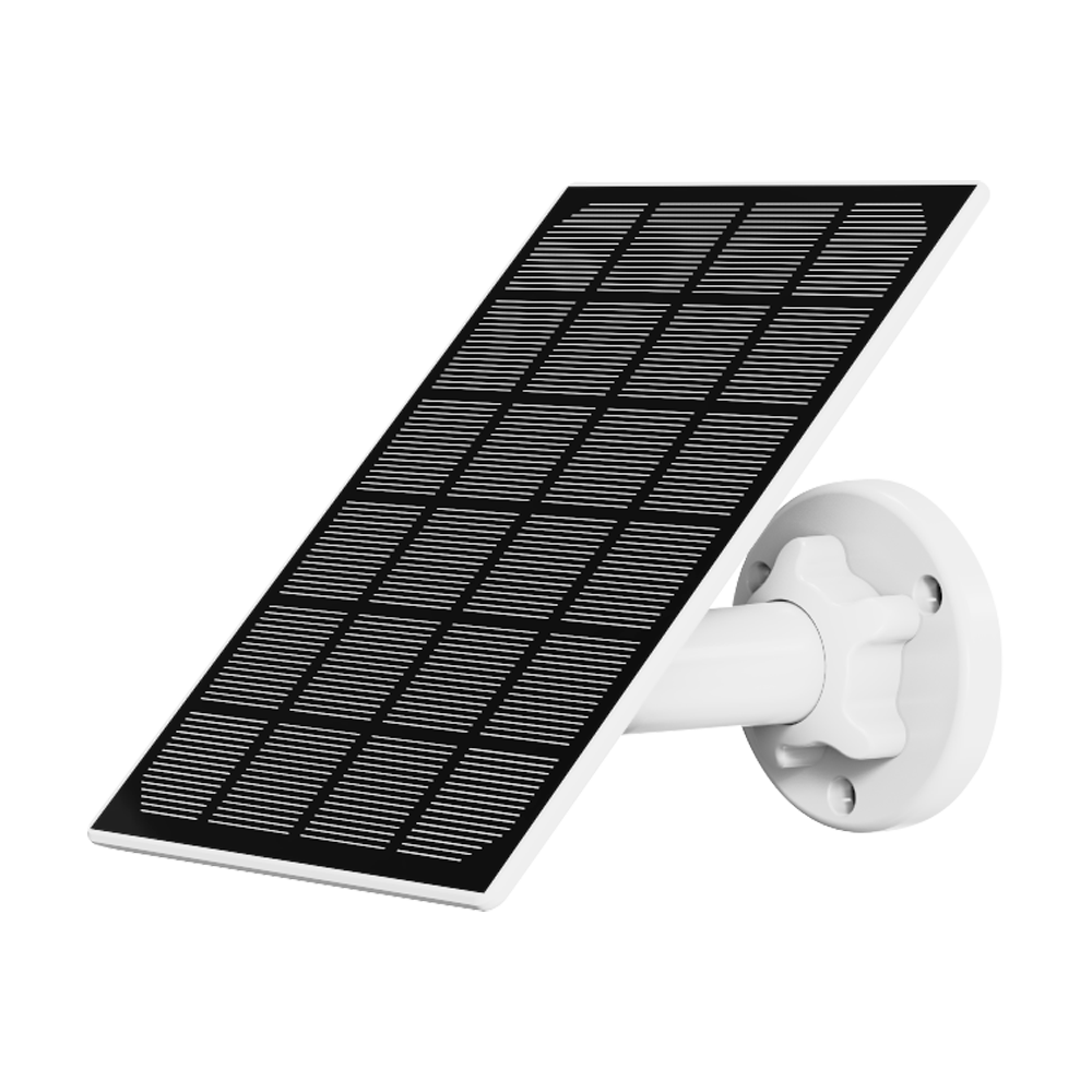 MARCA BLANCA SUN-5V-3W - Panel solar de 3W - Para cámaras IP a batería - Monocristalino de alta eficiencia - Salida Micro USB DC5V - Cable 3 m - Impermeable IP65 - imagen 1