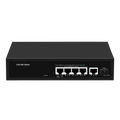 MARCA BLANCA SW64HIPOE-2AZCXF-60 - Switch PoE Multigagibit 2,5Gbps - 4 PoE + 1 Uplink Rj45 1/2,5G+ 1 Uplink SFP+ 10G - Velocidad de puertos 2,5/1Gbps - 4 Puertos PoE+ 30W - PoE Watchdog - Hasta 65W Potencia PoE total - imagen 1