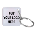 MARCA BLANCA TAG-MF-EPOXY-SQ-CUSTOM-100 - Llavero TAG de proximidad personalizable - MF 13.56 MHz pasivo | 100 unidades - Número ID y logo personalizado impresos - Logo personalizado de hasta 2 colores - Color del TAG elegible | Resina epoxi - Enviar al c