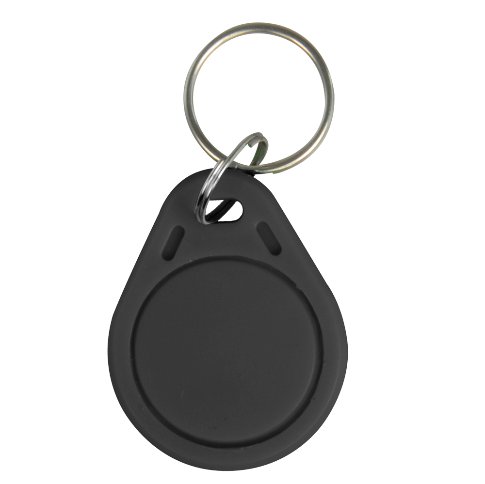 MARCA BLANCA TAG-RFID-WR-BLACK - Llavero TAG de proximidad reescribible - ID por radiofrecuencia - EM pasivo | Color negro - Baja frecuencia 125 kHz - Dimensiones: 58 (Al) x 27 (An) mm - imagen 1