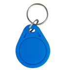 MARCA BLANCA TAG-RFID-WR - Llavero TAG de proximidad reescribible - ID por radiofrecuencia - EM pasivo | Color azul - Baja frecuencia 125 kHz - Dimensiones: 58 (Al) x 27 (An) mm - imagen 1