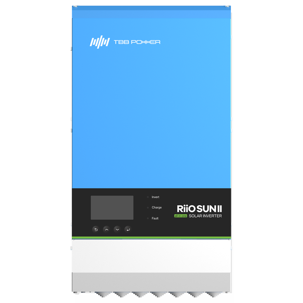 TBB-RIOSUN2-3KVA-S - Inversor monofásico todo en uno TBB - Potencia 3000W - 1 entrada MPPT - Inversor, cargador y regulador - Compatible con baterías - Módulo de comunicación Wi-Fi - imagen 1