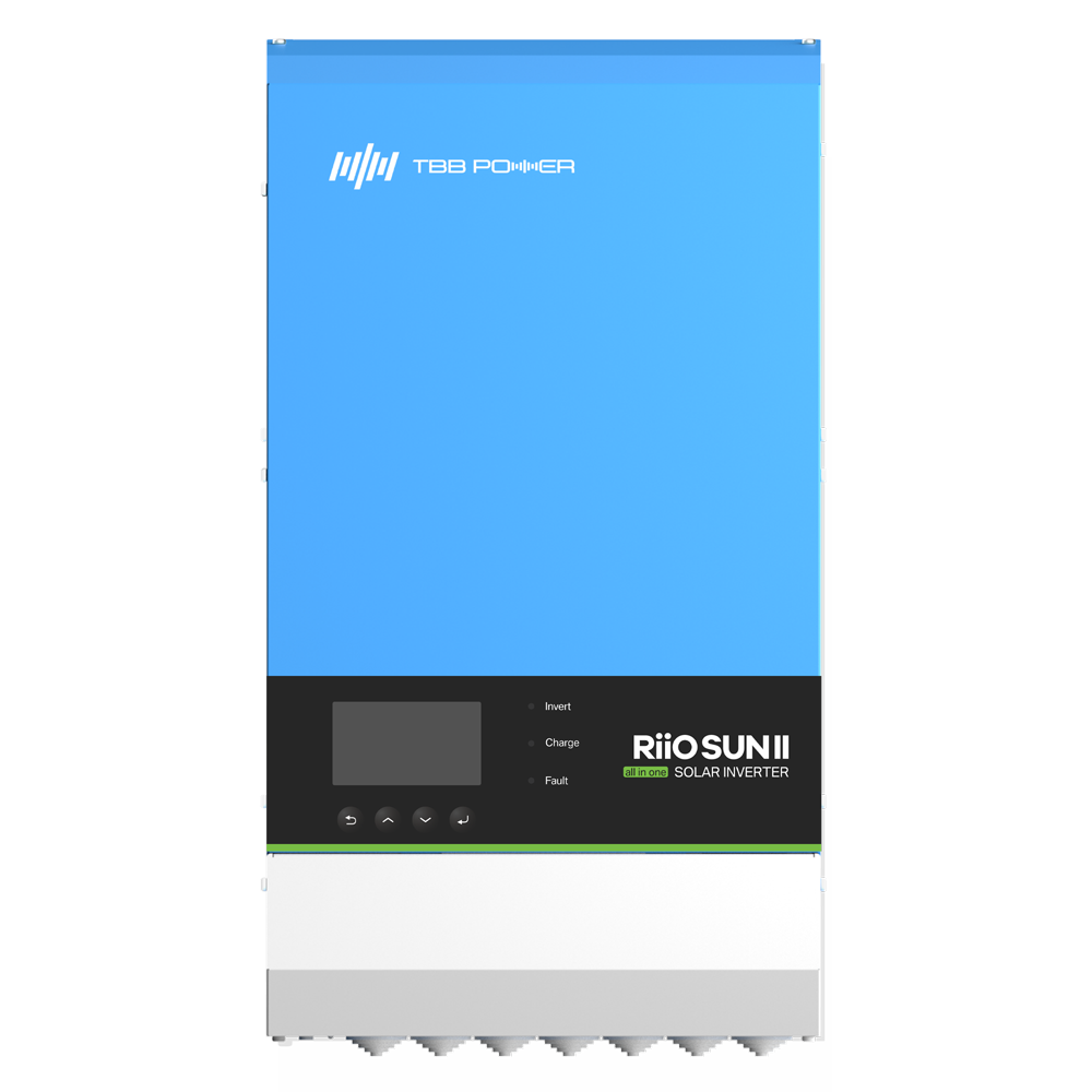TBB-RIOSUN2-4KVA-S - Inversor monofásico todo en uno TBB - Potencia 4000W - 1 entrada MPPT - Inversor, cargador y regulador - Compatible con baterías - Módulo de comunicación Wi-Fi - imagen 1