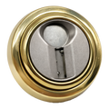 YALE TESA-ESCUTCHEON-MAGNETIC-G - Escudo magnético de alta seguridad - Anti-rotura, extracción, taladro y mordaza - Núcleo de acero macizo - Incrustaciones de bolas de acero - Sujeción con 4 tornillos - Color dorado - imagen 1