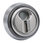 YALE TESA-ESCUTCHEON-MAGNETIC-S - Escudo magnético de alta seguridad - Anti-rotura, extracción, taladro y mordaza - Núcleo de acero macizo - Incrustaciones de bolas de acero - Sujeción con 4 tornillos - Color plateado - imagen 1