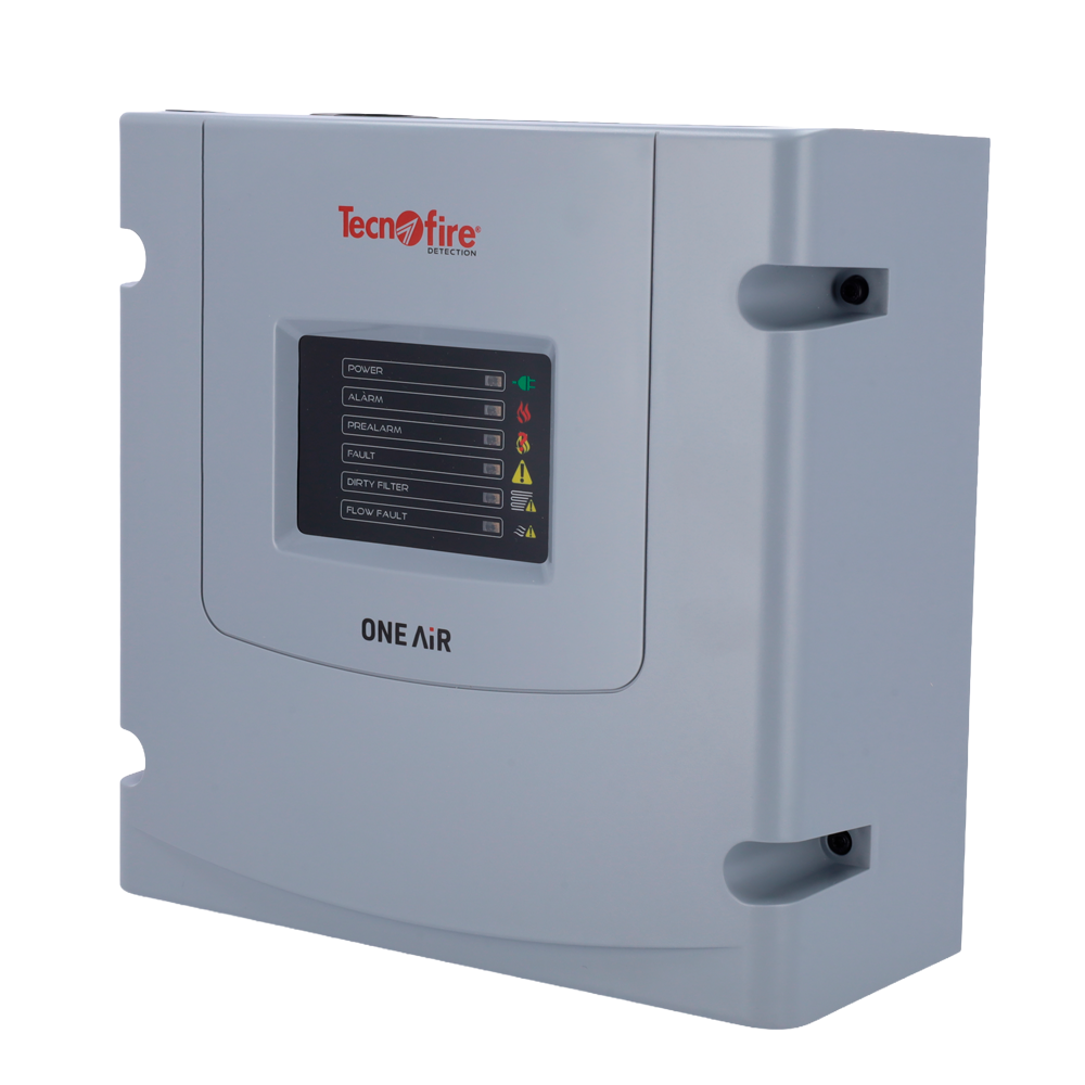 TECNOFIRE TF-ONEAIR-CV - Tecnofire - Detector aspiración 1 canal convencional - Longitud máxima de tubería 400 m - EN 54-20:2006, EN 54-17:2005