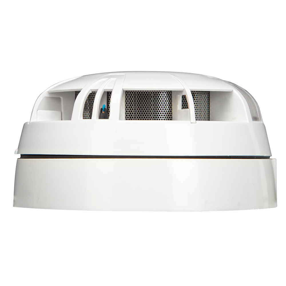 TECNOFIRE TF-TFDA-STR2 - Detector combinado óptico y termovelocimétrico - El detector integra un transceptor NFC - Configuración y visualización a través de APP - Gráfico de la última alarma detectada - Control dinámico y compensación de sensibilidad - Mo