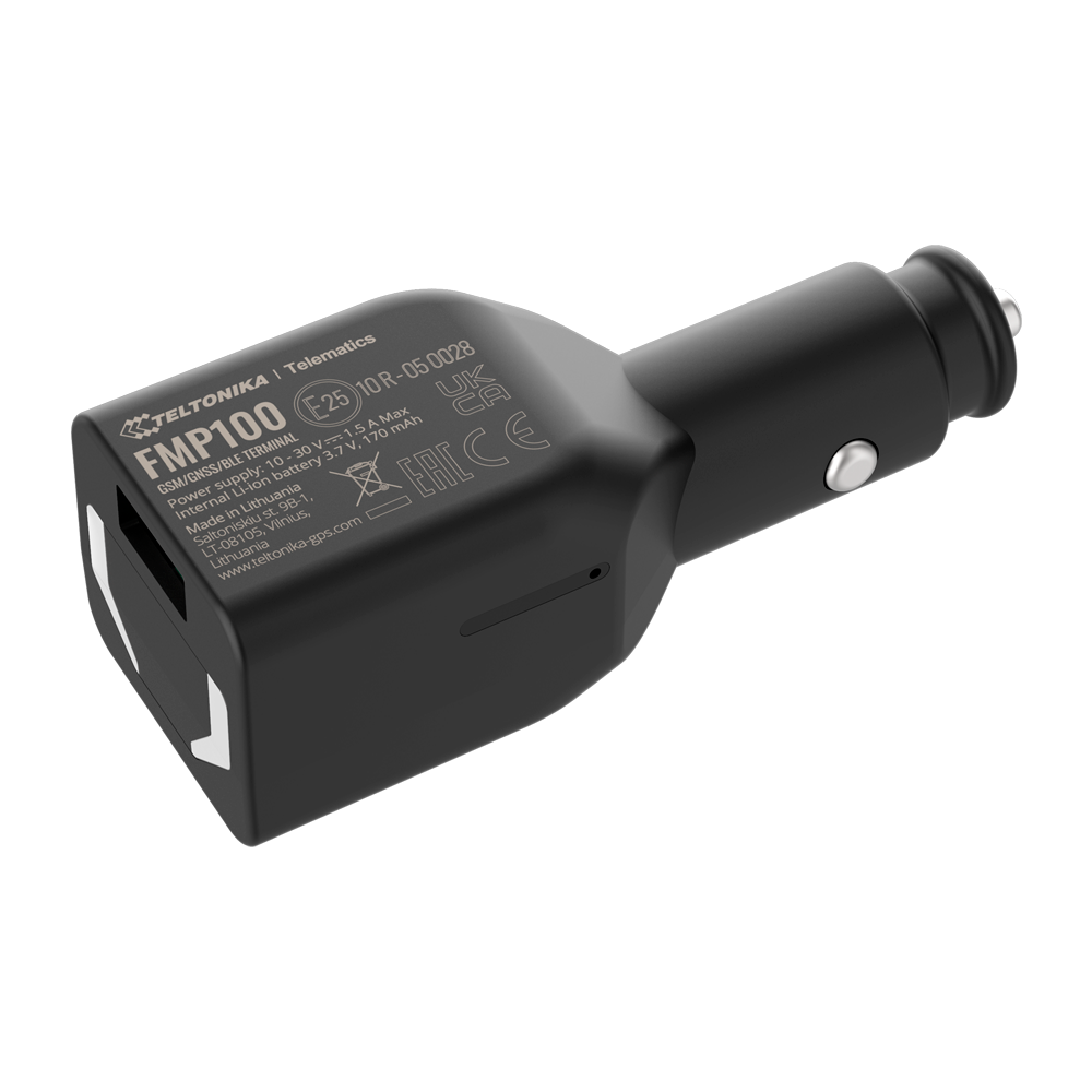 TELTONIKA TK-FMP100 - Tracker Plug &amp; Play para vehículos - Conexión toma de mechero - Instalación rápida y accesible - 2G y BLE para TK-EYE - Nano-SIM - Botón para generación de eventos - imagen 1