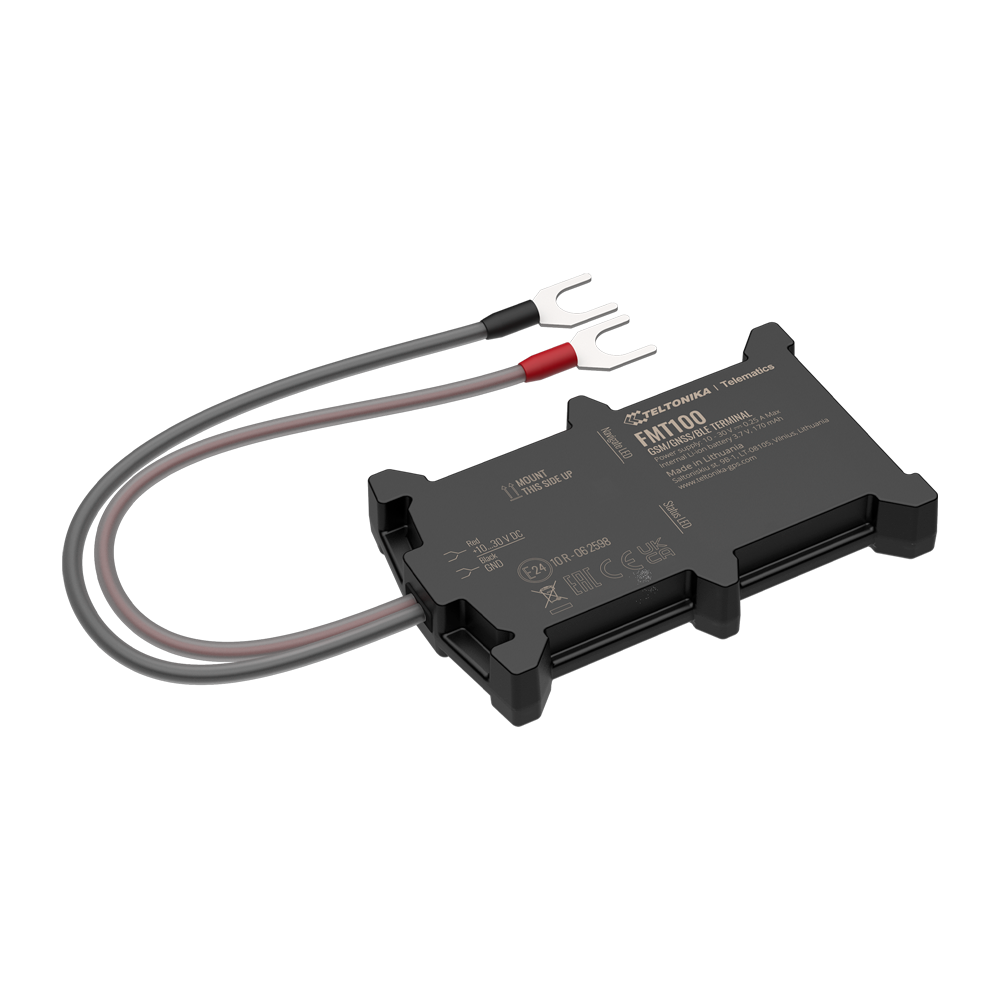 TELTONIKA TELEMATIC TK-FMT100 - Tracker Plug &amp; Play para vehículos - Conexión batería de vehículo - Instalación oculta bajo capó - 2G y BLE para TK-EYE - Micro-SIM - IP65 - imagen 1