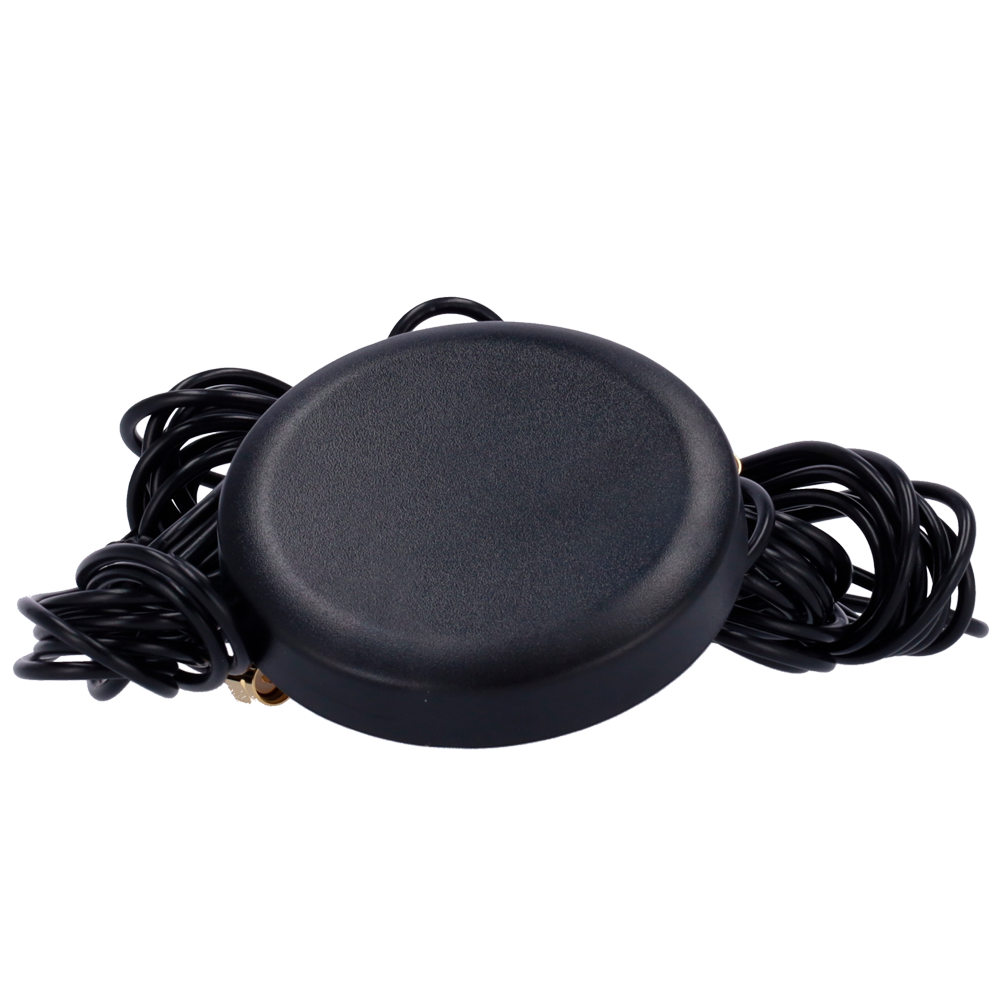 TELTONIKA TK-PR1KCS28 - Teltonika Antena - Combo LTE/Wi-Fi/GNSS - Montaje techo vehículo - Conectores SMA - Certificado para exterior IP67 - Cables RG174 3 metros de longitud - imagen 1