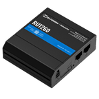 TELTONIKA TK-RUT260 - Router Industrial 4G LTE Cat 6 hasta 300 Mbps - Conectividad Wi-Fi 4 (802.11n) integrada - 2 puertos Ethernet 10/100 Mbps (WAN/LAN) - Diseño ultra compacto en carcasa de aluminio - Failover automático y múltiples opciones WAN - Sopor - imagen 1