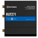 TELTONIKA TK-RUT271 - Router Industrial 5G RedCap SA y 4G LTE Cat 4 - Resiliencia con Dual SIM - Conectividad Wi-Fi 4 para hasta 50 usuarios - 2 puertos Ethernet 10/100 (WAN/LAN) - Seguridad avanzada con Firewall y múltiples VPN - Diseño ultra compacto en - imagen 1