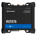 TELTONIKA TK-RUT976 - Router Industrial 5G RedCap y 4G LTE Cat 4 - Interfaces seriales RS232 y RS485 integradas - Resiliencia con Dual SIM y soporte de eSIM - Posicionamiento GNSS (GPS, GLONASS, etc.) - Entradas/Salidas digitales y analógicas - Ranura Mic - imagen 1