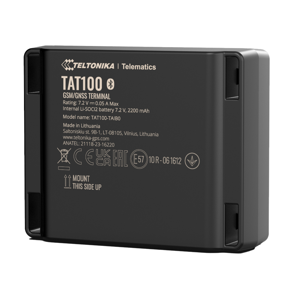 TELTONIKA TK-TAT100 - Tracker autónomo de seguridad personal Teltonika - Batería interna - Hasta 4 años de duración - Totalmente portatil - 2G y BLE para TK-EYE - Apto para exterior IP68 - imagen 1