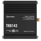 TELTONIKA TK-TRB143 - Teltonika Router Industrial 4G LTE Cat 4 - Interfaz M-Bus para lectura de medidores - Puerto Gigabit Ethernet 10/100/1000 Mbps - VPN avanzada: IPsec, OpenVPN y WireGuard - 1 puerto I/O digital y 1 analógico - Gestión remota RMS y Rut - imagen 1