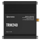 TELTONIKA TK-TRM240 - Teltonika Módem Industrial 4G LTE Cat 1 - Conectividad fiable con respaldo 2G y 3G - Alimentación y datos mediante puerto Micro USB - Carcasa de aluminio rugerizada y compacta - Control completo mediante comandos AT estándar - Bajo c - imagen 1