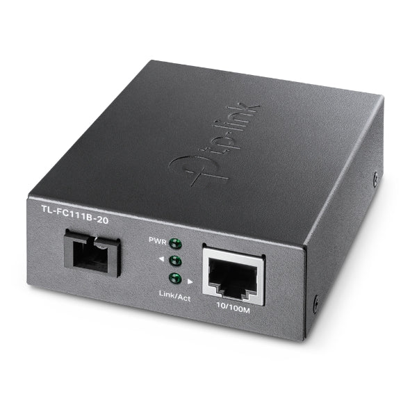 Imagen de TP-Link Convertidor de Medios FC111B-20 WDM 10/100 Mbps Hasta 20 km Full-Duplex