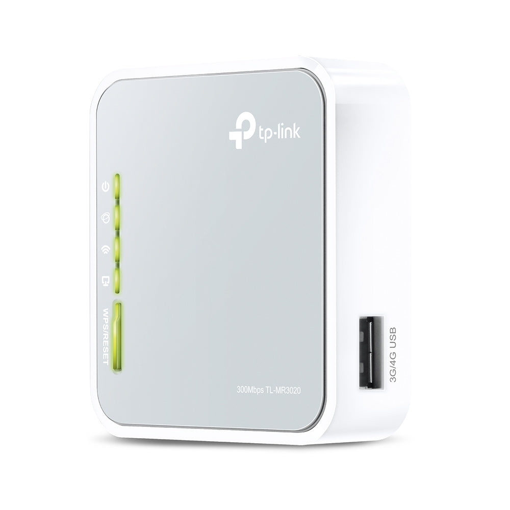 Imagen de TP-Link Router Portátil TL-MR3020 150Mbps 3G/4G USB Alimentación Múltiple