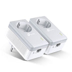 Imagen de TP-Link Adaptador Powerline TL-PA4010P KIT 500Mbps Enchufe Incorporado Plug and Play