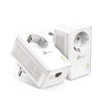 Imagen de TP-Link Adaptador Powerline TL-PA7017P KIT 1000 Mbps Gigabit Enchufe Incorporado