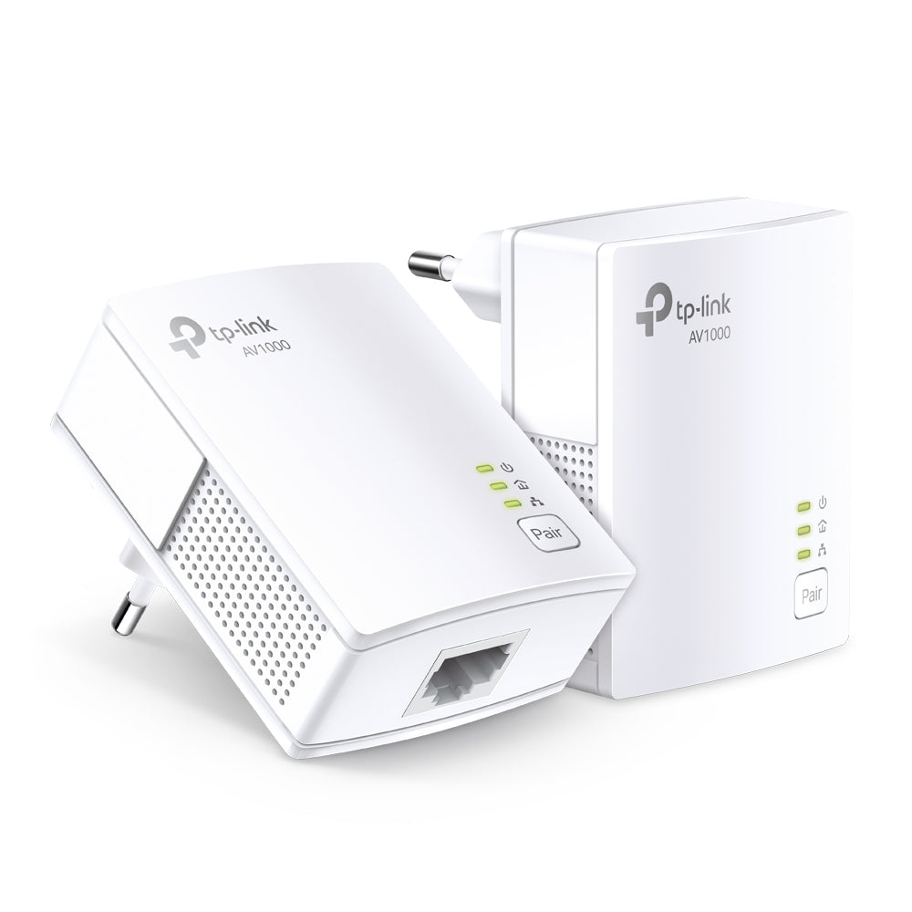 Imagen de TP-Link Kit Powerline AV1000 TL-PA7017 KIT 1000Mbps Gigabit Plug & Play