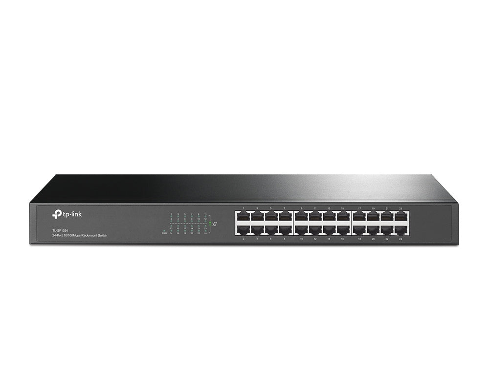 Imagen de TP-Link Switch 24 Puertos TL-SF1024 10/100Mbps Montaje en Rack Eficiencia Energética