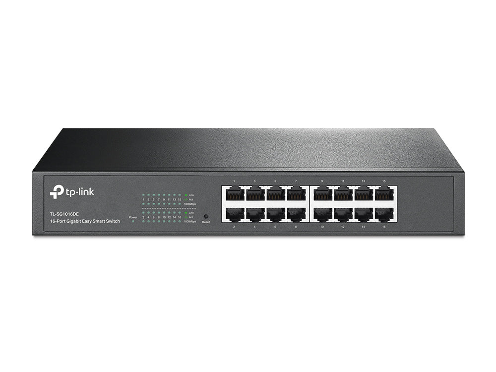 Imagen de TP-Link Switch Easy Smart TL-SG1016DE 16 Puertos Gigabit VLANs QoS IGMP Snooping