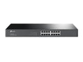 Imagen de TP-Link Switch Gigabit TL-SG1016 16 Puertos RJ45 10/100/1000 Mbps Montaje en Rack