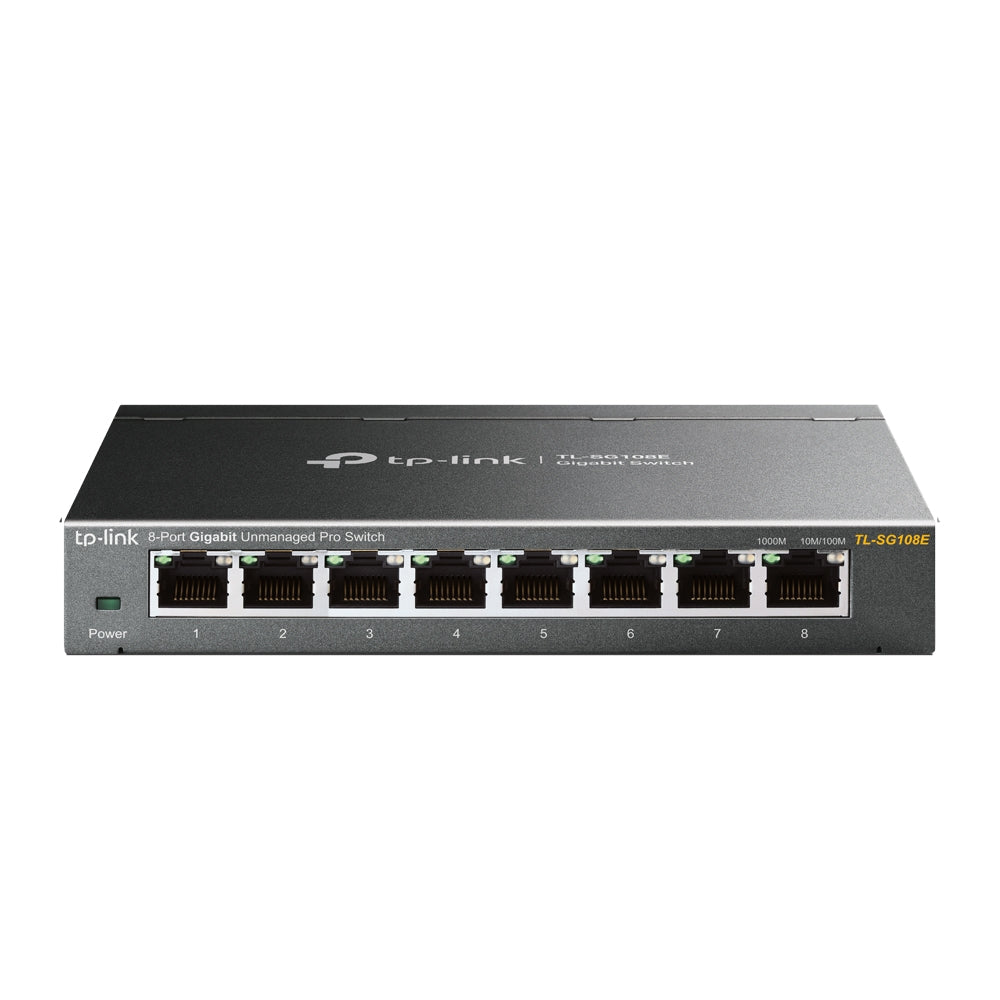 Imagen de TP-Link Switch Easy Smart TL-SG108E 8 Puertos Gigabit VLAN QoS IGMP Snooping
